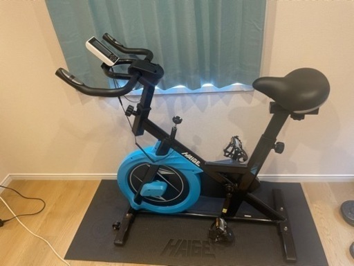 小牧市より。美品！ハイガー　スピンバイク　エアロバイク　ロードバイク練習