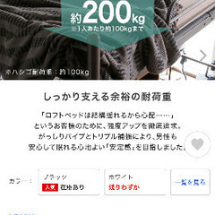 新品未使用 Lowya ロフトベット ※一旦受付終了※の画像