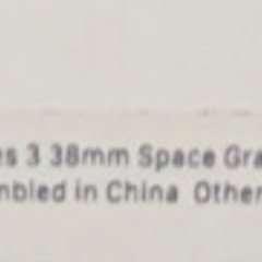 Apple Watch 3 アップルウォッチ 3 38mm GPS スペースグレーの画像
