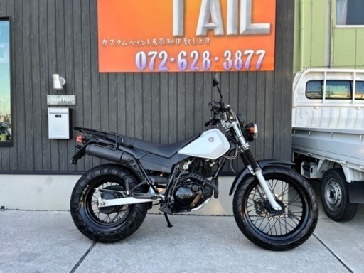 ★35万円！TW225 ほぼノーマル！セル1 実働車　バッテリー新品！DG09J 走行少ない！自賠責保険たっぷり！TW 225 ヤマハ