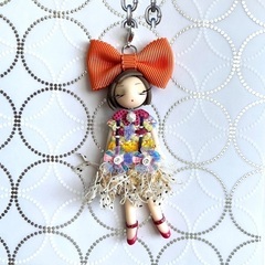 エキゾチックドールバッグチャームのワークショップ