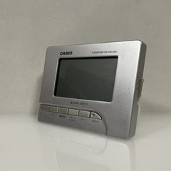 【CASIO 電波デジタル目覚まし時計 温度表示 80J-8JF DQD-80J】の画像