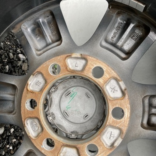 トヨタ　ハイラックス　純正ホイール　タイヤ　265/65R17　17インチ　4本