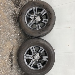 トヨタ ハイラックス 純正ホイール タイヤ 265/65R17 17インチ 4本