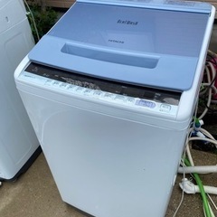 お薦め品‼️簡易分解洗浄済み‼️日立洗濯機7kgビートウォッシュ インバータ搭載 2018年