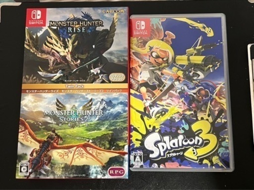 【交渉成立】ニンテンドーSwitchライト黄色ゲーム三本コントローラー付き