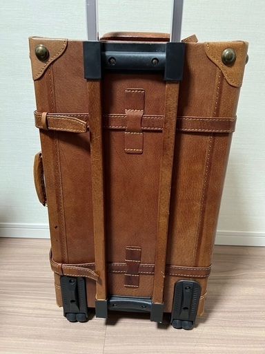 ユーラシアトランク　シフレ　スーツケース　キャリーケース　キャリーバッグ　トラベル　旅行　革製　キャメル　アンティーク　トランク　トラ