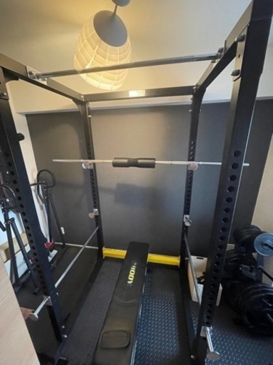 ラスト値下げ！！パワーラック 即トレ可能セット！！ボディ