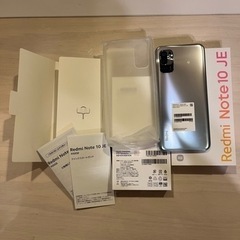 シャオミ　Redmi Note10 JEの画像