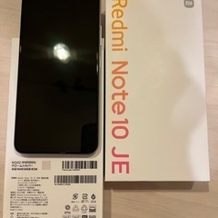 シャオミ　Redmi Note10 JE