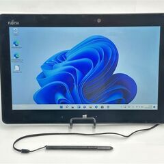 送料無料 保証付 日本製 中古美品 高速SSD 11.6型 タブレット 富士通 Q616/