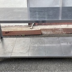 業務用 キャスター付き コンロ台 作業台 調理台 1500×60...