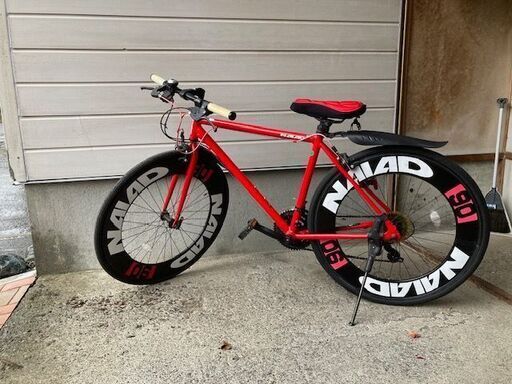 クロスバイク、２１段変速、適応身長160cm以上