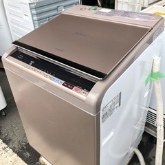 福岡市内配送設置無料 BW-DX120B-W 縦型洗濯乾燥機 ビートウォッシュ [