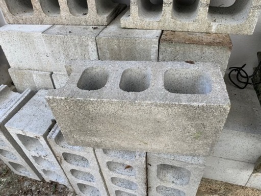 コンクリートブロック　全てコーナー