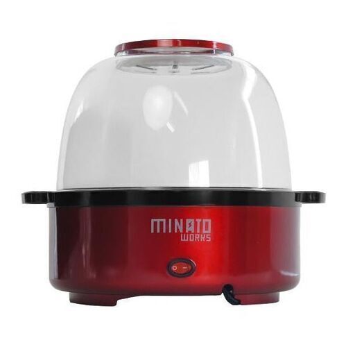 【みんなでワイワイ楽しむ！】ポップコーンマシーン レッド 容量6L/家庭用100V