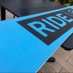 スノーボード　ride agenda 152 サロモンバイン付きの画像