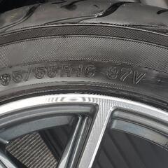日産ノートニスモ純正ホイールタイヤ付きの画像