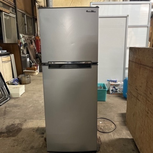 【簡易清掃・動作確認済】2ドア冷蔵庫Grand Line/グランドライン　ARM-138L02 SL  2019年製