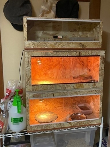 爬虫類ケージ　90×45×45