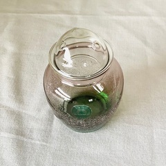 アンティーク　KITAICHI GLASS 北一硝子　オリジナル　ガラス　花瓶　レトロの画像