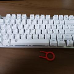 取引終了 E元素キーボード 赤軸 使用1時間未満