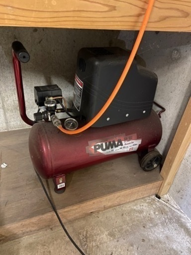 エアーコンプレッサー　すぐ使えます