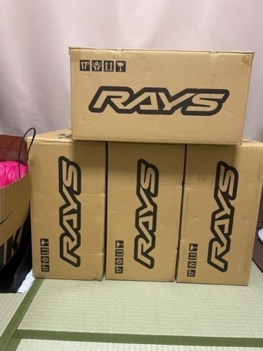 【未使用】レイズ 17インチ ホイール4本セット