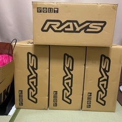 【未使用】レイズ 17インチ ホイール4本セット