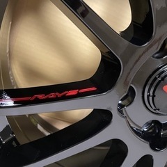 【未使用】レイズ 17インチ ホイール4本セットの画像