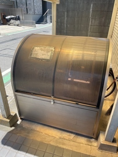 中古ゴミストッカー、ゴミ置き場、ゴミステーション