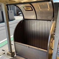 中古ゴミストッカー、ゴミ置き場、ゴミステーション
