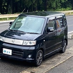 ワゴンRスティングレー ターボの4WD ブラックパール 車検取ります