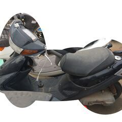 スーパージョグZ　フルノーマルたぶん3WFマフラー（純正で一番良...
