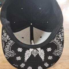 【新品！値下！】フラットバイザーキャップ　ペイズリー　バンダナの画像