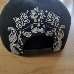 【新品！値下！】フラットバイザーキャップ　ペイズリー　バンダナの画像