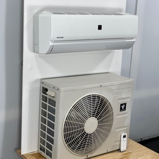シャープ 8畳用 ルームエアコン 2019年製 工事費込み #7792