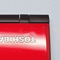 全国配送可♪ 東芝 ダイナブック 超大容量 1000GB（1TB） HDD、Windows11、Bluetooth、カメラ、マイク搭載！赤ノートパソコン リモート 大特価  CD DVD Web会議 WPS Office YouTube 学生 主婦 初心者さん 初期設定済み！ SSD換装可♪ Excel、Word、PowerPoint☆の画像