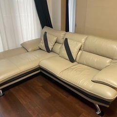 ニトリ　3人がけソファ(分解可能)の画像