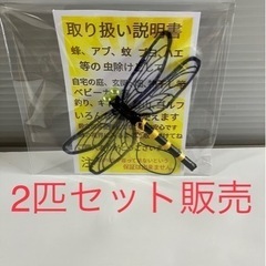 虫除けオニヤンマ様2匹