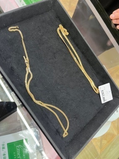 18金　30.2g 50センチ　8面T