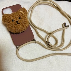 新品未使用品♪iPhone13miniケース♪くまさんが可愛いですよ♪