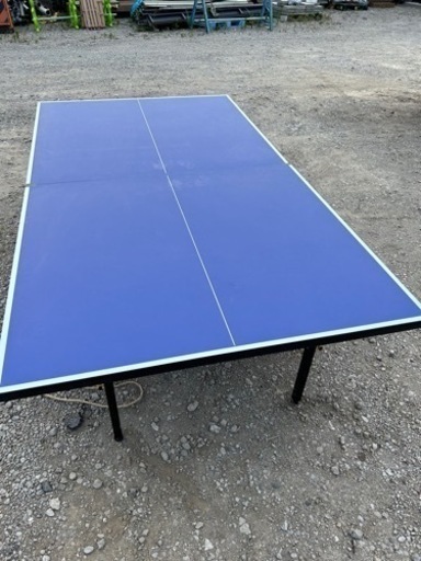 千葉県 卓球台 セパレートタイプ 幅152.5×長さ274×高さ76㎝ キャスタ