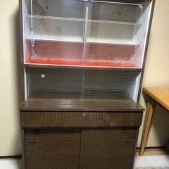 光製作所 高級家具 レトロ 食器棚