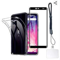 楽天ハンド5G Rakuten Hand 5G レッド フィルム＆ケース付きの画像
