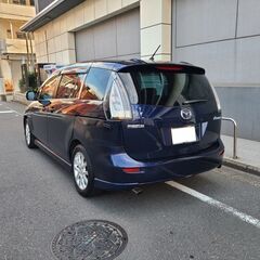 プレマシー20S　H21　車検6/5　走行52000ｋ　純正ＨＤＤナビ＆地デジＴＶ　ＥＴＣ　両側パワースライドドア　カードキー　16AW　キセノン＆フォグ　３列7人乗の画像