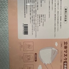 立体マスク　子供用の画像