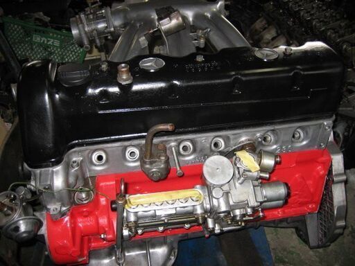 オールド-ベンツ―280SL-テスト済みコンプリ―トエンジン販売