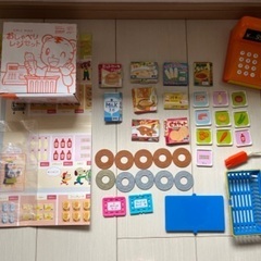 こどもちゃれんじおしゃべりレストランおしゃべりレジセットはてなんだくん しまじろうの画像