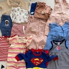 プチバトーなど74cm女の子夏服